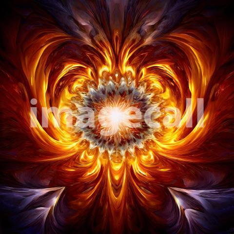 Abstract and surreal colorful and vivid (2158)