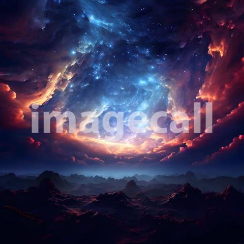 Abstract and surreal colorful and vivid (2186)