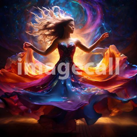 Abstract and surreal colorful and vivid (2187)