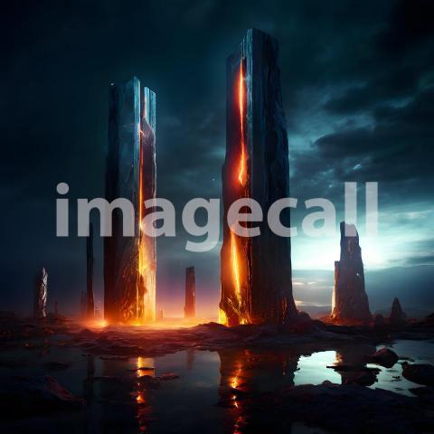 Abstract and surreal colorful and vivid (2201)