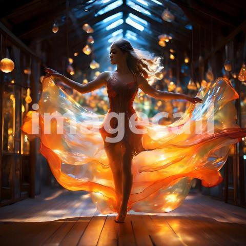 Abstract and surreal colorful and vivid (2211)