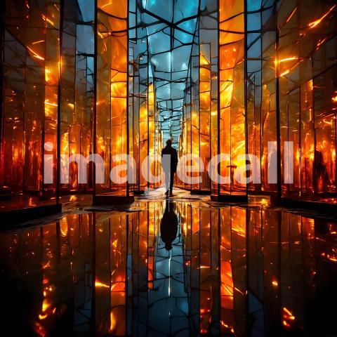 Abstract and surreal colorful and vivid (2222)