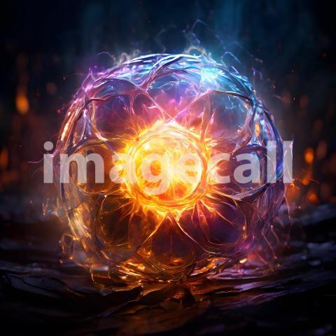 Abstract and surreal colorful and vivid (2234)