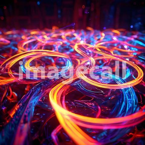 Abstract and surreal colorful and vivid (2264)