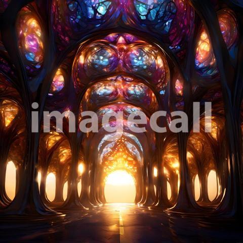 Abstract and surreal colorful and vivid (2258)