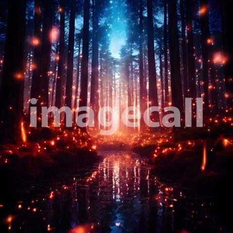 Abstract and surreal colorful and vivid (2268)