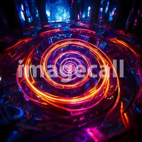 Abstract and surreal colorful and vivid (2272)