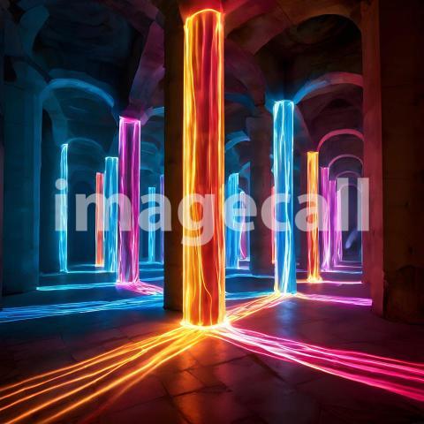 Abstract and surreal colorful and vivid (2281)