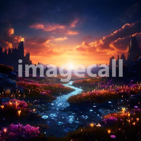 Abstract and surreal colorful and vivid (2286)