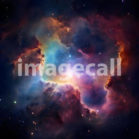 Abstract and surreal colorful and vivid (2293)