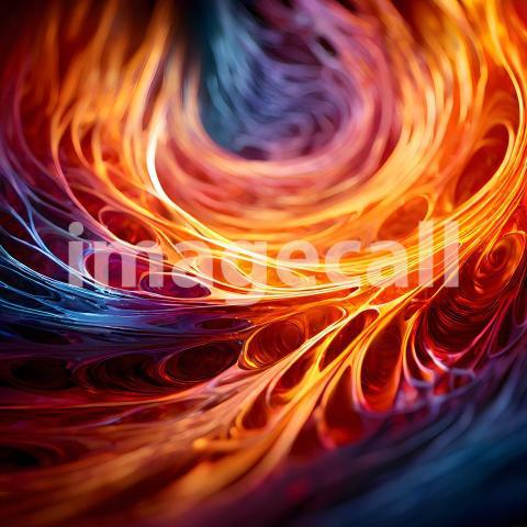 Abstract and surreal colorful and vivid (2297)