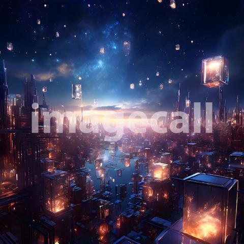 Abstract and surreal colorful and vivid (2296)