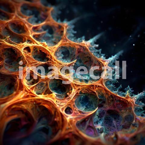 Abstract and surreal colorful and vivid (2300)