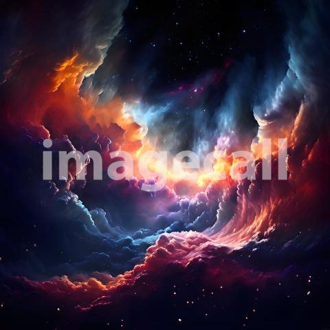 Abstract and surreal colorful and vivid (2309)