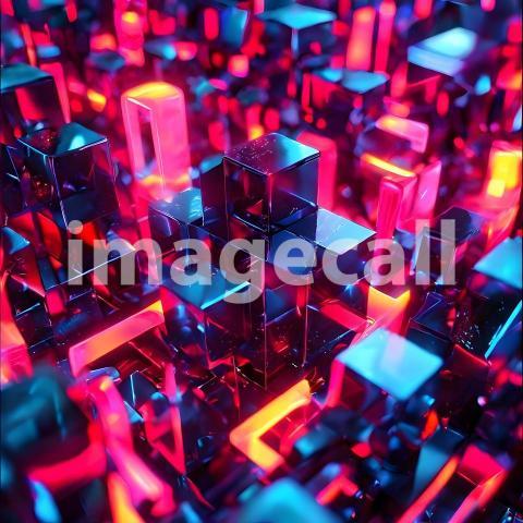 Abstract and surreal colorful and vivid (2307)