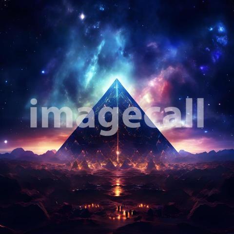 Abstract and surreal colorful and vivid (2314)