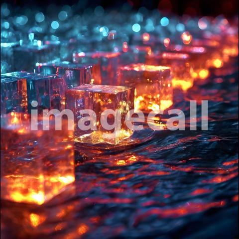 Abstract and surreal colorful and vivid (2313)