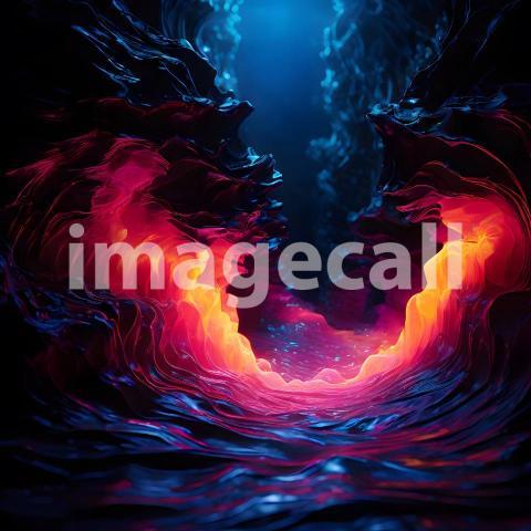 Abstract and surreal colorful and vivid (2325)