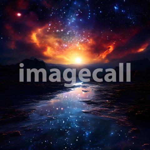 Abstract and surreal colorful and vivid (2327)