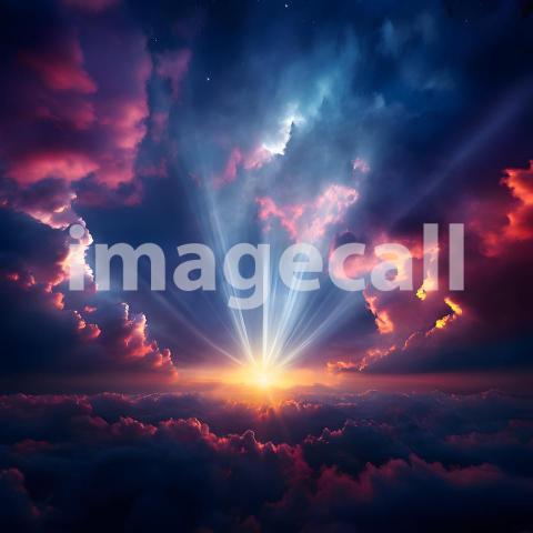 Abstract and surreal colorful and vivid (2332)