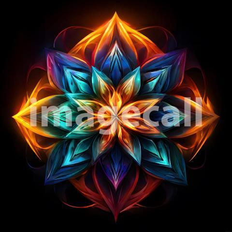 Abstract and surreal colorful and vivid (2331)