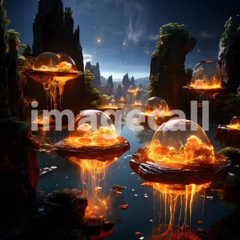 Abstract and surreal colorful and vivid (2479)