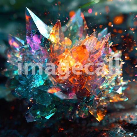 Abstract and surreal colorful and vivid (2480)