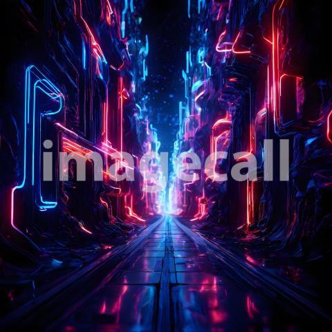 Abstract and surreal colorful and vivid (2482)