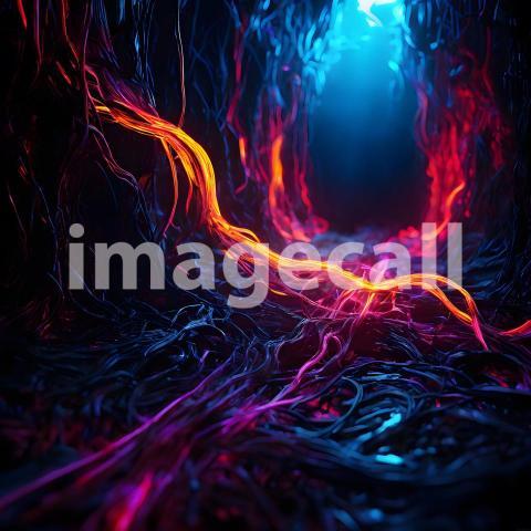 Abstract and surreal colorful and vivid (2489)