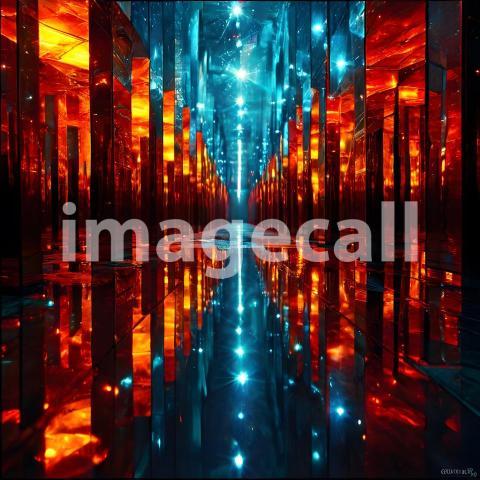 Abstract and surreal colorful and vivid (2492)