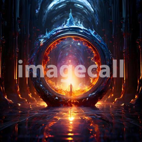 Abstract and surreal colorful and vivid (2496)