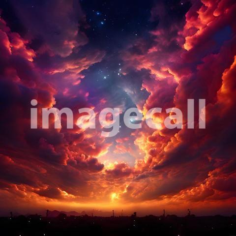 Abstract and surreal colorful and vivid (2501)