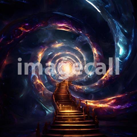 Abstract and surreal colorful and vivid (2504)