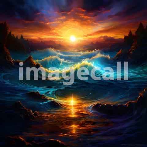 Abstract and surreal colorful and vivid (2511)
