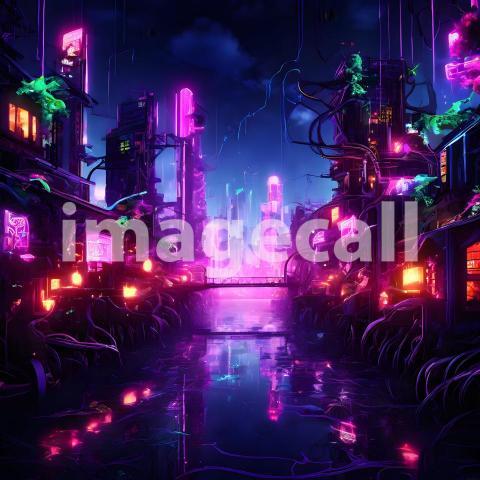 Abstract and surreal colorful and vivid (2509)