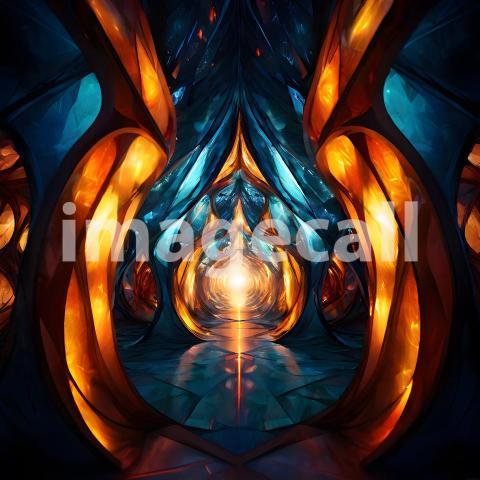 Abstract and surreal colorful and vivid (2516)