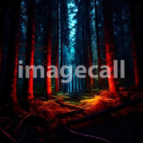 Abstract and surreal colorful and vivid (2518)