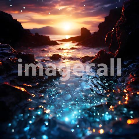 Abstract and surreal colorful and vivid (2520)