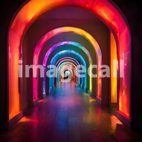 Abstract and surreal colorful and vivid (2521)