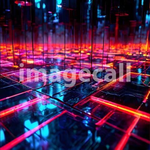 Abstract and surreal colorful and vivid (2526)