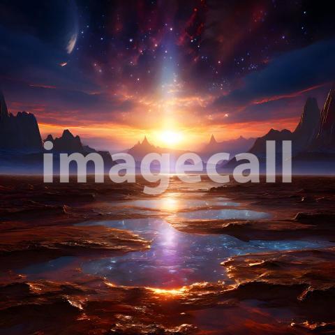 Abstract and surreal colorful and vivid (2534)