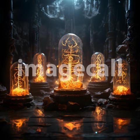 Abstract and surreal colorful and vivid (2542)