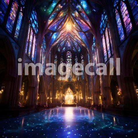 Abstract and surreal colorful and vivid (2540)