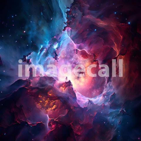 Abstract and surreal colorful and vivid (2545)