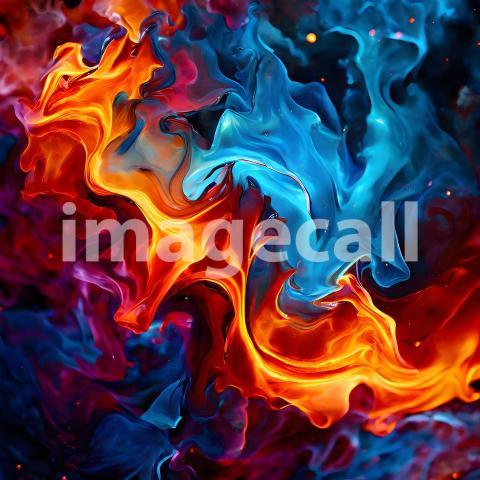 Abstract and surreal colorful and vivid (2548)