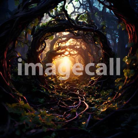 Abstract and surreal colorful and vivid (2556)