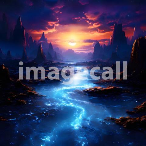 Abstract and surreal colorful and vivid (2561)