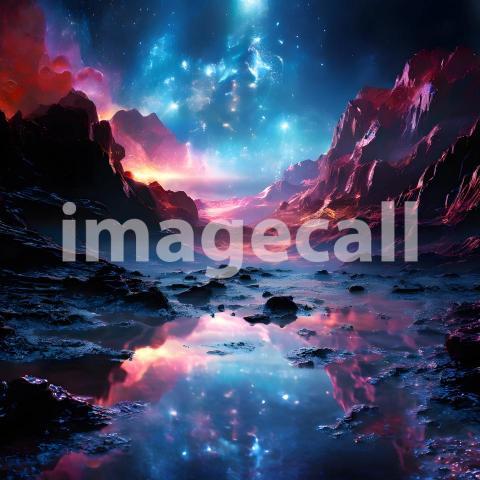 Abstract and surreal colorful and vivid (2570)