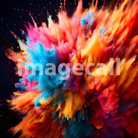 Abstract and surreal colorful and vivid (2572)