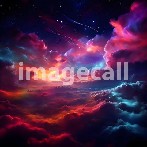 Abstract and surreal colorful and vivid (2578)